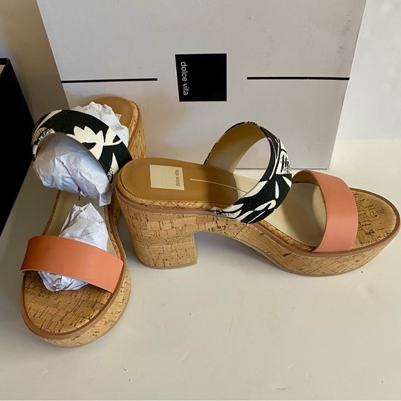 NWT dolce vita “ coral multi Stella” size 9.5.Never worn.New! - Picture 5 of 5